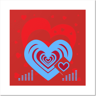 Love Hearts Posters and Art